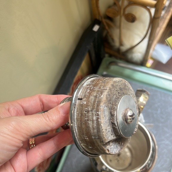 Vintage art deco silver plated martini jug - Picture 2 of 7